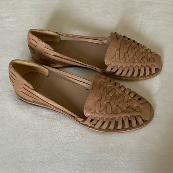 Nisolo Hurache flats sandals woven leather - Picture 4 of 14
